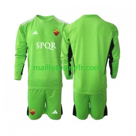 Maillot de Foot AS Roma Extérieur Gardien 2023-24 Manches Longues - Enfant